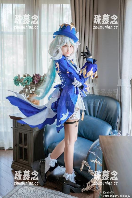 突破界限：KuukoW带你玩转无圣光写真，LadyAvalon照样撩