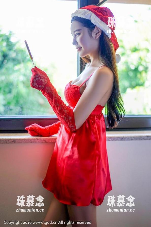 TGOD推女神 - 最新写真：纯小希，“花嫁”？是我每天的早操，只不过多了个头纱。