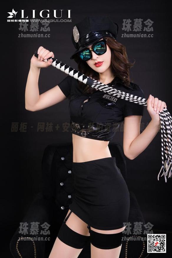 丽柜-安安 丽柜 - 网袜+安安,私拍资源的完美搭档