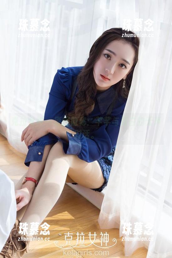 克拉女神 - 原图隐秘：芊芊与黑白的无声对话。