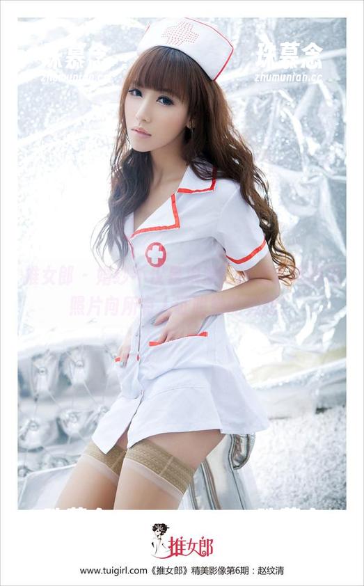 推女郎 - 婚纱不仅是浪漫，还是梁棋棋用照片向所有人证明她的美丽！