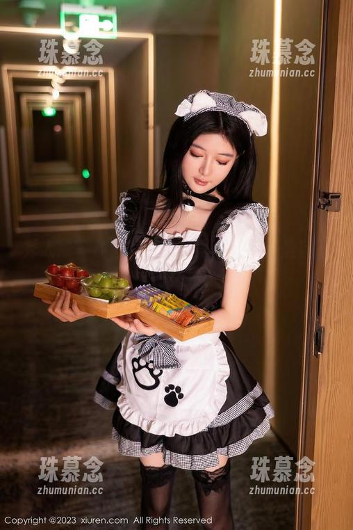 秀人网 - 甜妮在线女仆写真，脑海里自有一番风景。